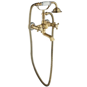 Смеситель для ванны Rea Rustico Antique Gold REA-B0702