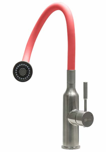 Смеситель для кухонной мойки Lemark Expert LM5082S-Red