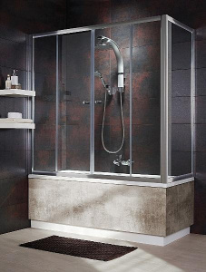 Боковая шторка на ванну Radaway Vesta S, 70х150, прозрачный