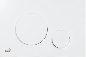 Кнопка для инсталляции Alca Plast M670 / M671 / M672, белый глянцевый