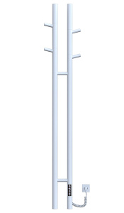 Полотенцесушитель Gloss&Reiter Э2 DUOFIT.E2.L.25х140.H4.40.TIMER.WHITE электрический (таймер)