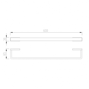Держатель для полотенец Abber Westen AA1754