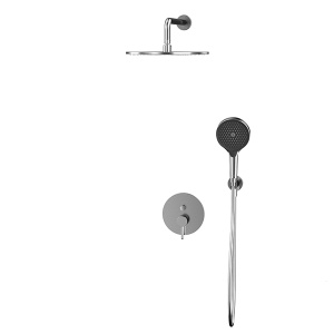Душевая система Whitecross Y YSET04TOPCR / YSET04TOPNIB встраиваемая, никель брашированный