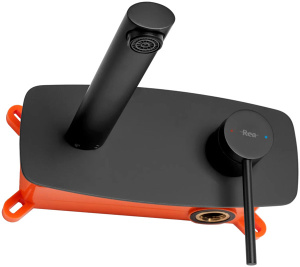 Смеситель встраиваемый Rea Oval Black REA-B8860