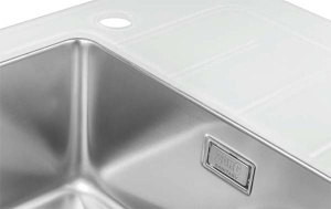 Кухонная мойка ZorG GS 6250 white / GS 7850 white, 62х50, белый