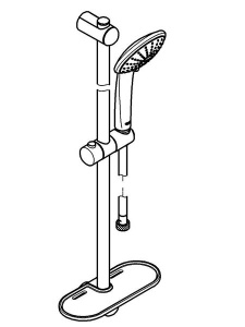 Душевой гарнитур Grohe Euphoria 110 Massage 27243001