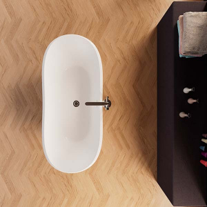 Акриловая ванна Frank F6104 White, 170х75, белый