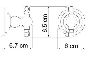 Крючок Wasserkraft Ammer K-7023D двойной
