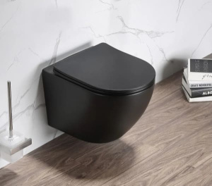 Подвесной унитаз SantiLine SL-5018MB