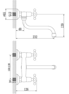 Смеситель для кухонной мойки Lemark Standard LM2111C