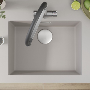 Кухонная мойка Roxen Gap 360270-54SG Storm Gray, 54х42, storm gray