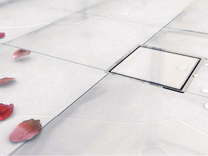 Душевой трап Pestan Confluo Dry 2 White Glass