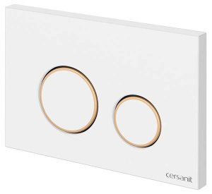 Кнопка для инсталляции Cersanit Twins 63535