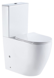 Напольный унитаз Cerutti Bella CT8709 безободковый, белый