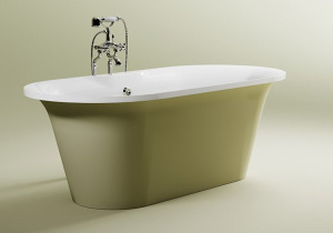 Ванна из искусственного камня Astra-form Монако Solid цветная, 174х80