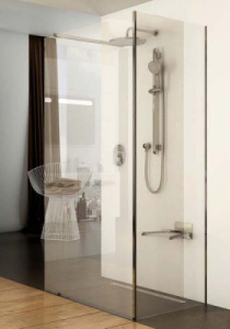 Душевое ограждение Ravak ST Walk-In Corner профиль блестящий, 110х80, Transparent