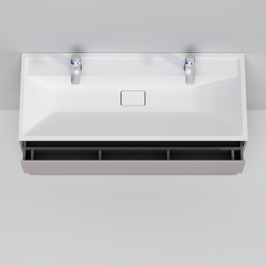 Тумба под умывальник AM.PM Inspire V2.0 M50AFHX1203EGM подвесная серый матовый, 120, серый матовый