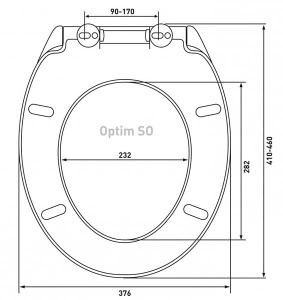 Крышка-сиденье Berges Optim SO 011303 с микролифтом