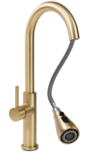 Смеситель для кухонной мойки Rea Nest gold matt REA-B6600