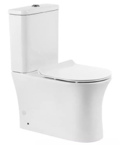 Напольный унитаз BelBagno Ancona BB1224CPR-P безободковый, белый