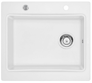 Кухонная мойка Deante Modern ZQM-A103 / ZQM-G103 / ZQM-S103, 59х52/графитовый металлик
