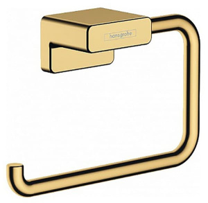 Держатель для туалетной бумаги Hansgrohe AddStoris 41771990, золото полированное