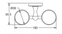 Стакан Rose RG1022Q двойной