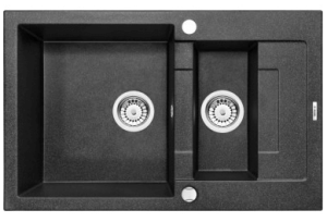 Кухонная мойка Deante Rapido ZQK-2513 / ZQK-7513 / ZQK-A513 / ZQK-G513 / ZQK-S513, 78х49/алебастр
