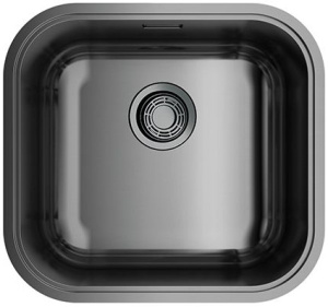 Кухонная мойка Omoikiri Omi 44-U/I-GM / 44-U/I-AB / 44-U/I-LG, 44х41, латунь