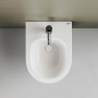 Подвесное биде CeramicaNova Play CN3002 с донным клапаном