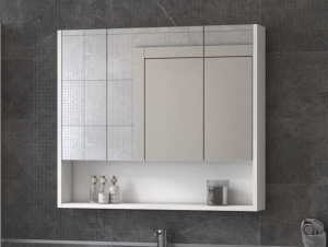 Шкаф-зеркало Vigo Urban 700 / 800, 70х70, белый