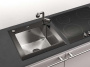 Кухонная мойка Tolero Ceramic Glass TG-500 B