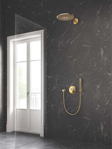 Верхний душ Grohe Rainshower SmartActive 310 26475GL0 / 26475GN0, 31х31, холодный рассвет глянец