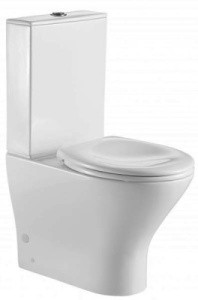 Напольный унитаз BelBagno Acqua безободковый, белый