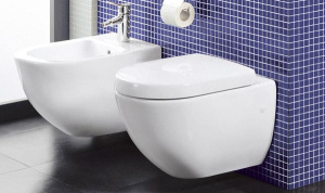 Подвесной унитаз Villeroy&Boch Subway 6K0410 с сиденьем Soft Close
