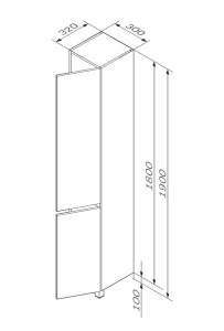 Пенал AM.PM Gem S M91CSR0306WG