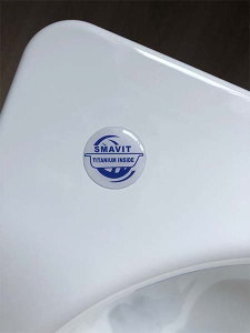 Стальная ванна Smavit Cassia Titanium Inside, 120х70