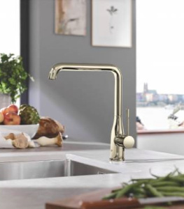 Смеситель для кухонной мойки Grohe Essence New 30269BE0 / 30269EN0 / 30269DL0, никель глянцевый