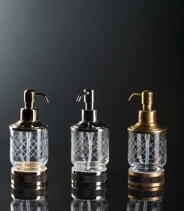 Мыльница Boheme Royal Cristal 10930-G / 10930-G-B, прозрачный, золото, белые кристаллы