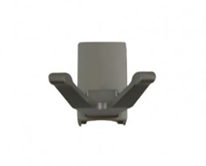 Крючок Wisent WP2605-2 / WP2705-2 двойной, брезентово-серый