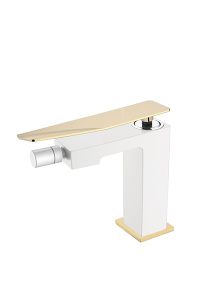 Смеситель для биде Boheme Q 146-WG.2 White Gold