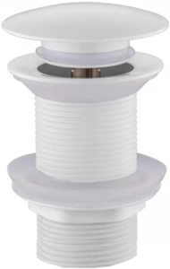 Сифон для умывальника Alcaplast с донным клапаном Vivi Felice V - 5 bianco и гофрой