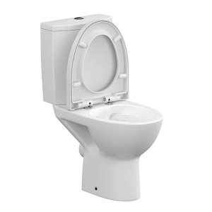Напольный унитаз Cersanit Parva New Clean On 011 (S-KO-PA011-3/6-COn-DL-w), белый