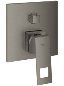 Смеситель встраиваемый Grohe Eurocube 24094AL0 наружная часть (3 функции), темный графит матовый