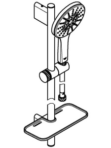 Душевой гарнитур Grohe RainShower SmartActive 130 26546000