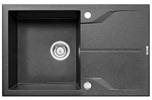 Кухонная мойка Deante Andante ZQN-2113 / ZQN-5113 / ZQN-7113 / ZQN-A113 / ZQN-G113 / ZQN-S113 / ZQN-T113 / ZQN-N113, 78х49/графитовый