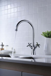 Смеситель для кухонной мойки Lemark Duetto LM5704C