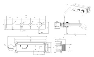 Смеситель встраиваемый Allen Brau Priority 5.31A05-00