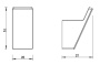 Крючок Whitecross Cubo CU2415BL
