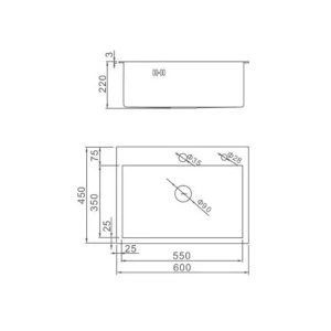 Кухонная мойка Wisent WS36045+WW405A+W302644 с коландером и дозатором